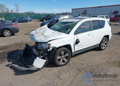 2016 Jeep Compass High Altitude Edition z USA, uszkodzony, nr VIN 1C4NJDEB9GD730450